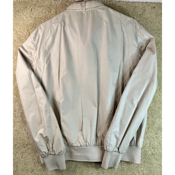 Members Only Jacket Mens XL Light Tan Beige Original Bomber Racer Retro 80s/90s - Picture 3 of 7